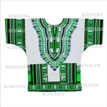 2019 Dashiki de design de moda Africană tradițională imprimat bumbac Dashiki tricouri unisex Tribale, Etnice Succunct Hippie 3