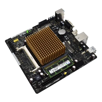 ASUS ITX J1800-K/K30-J/DP DDR3 4 GB 1333 1.35 V 17*17 Mini bord Integrat J1800 CPU dual-core DDR3 HDMI PC Placa de baza 3