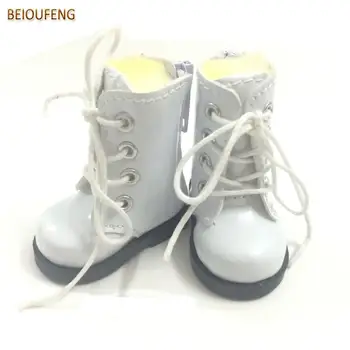 BEIOUFENG O Pereche 1/6 BJD Papusa Pantofi pentru Tesatura de Păpuși,de Cauzalitate Adidași Pantofi 5CM Piele PU Papusa Cizme pentru Papusi Accesorii 3