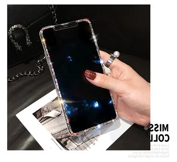 Diamant de lux 9D sticlă de protecție Pentru iphone XR XS MAX 11 12 Pro MAX 12 Mini-ecran protector Pentru iPhone 6 6S 7 8 Plus de sticlă 3