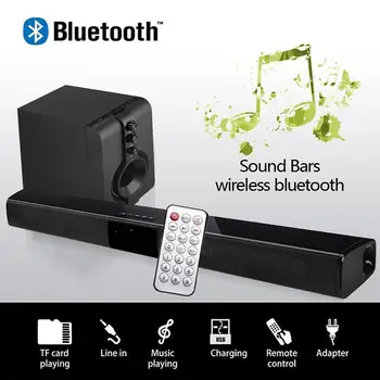Difuzor Bluetooth pentru bara de sunet pentru tv Wireless Stereo Surround Tv vorbitori de Familie Difuzor Suport de Control de la Distanță de Familie Sound bar 3