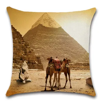 Egiptean Piramida lui Keops vedere față de pernă față de Pernă Scaun scaun canapea decorative pentru casa prietenului copii fata de Decor dormitor cadou 3