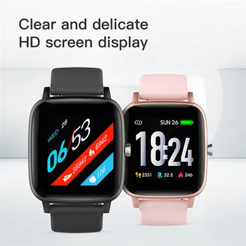 ESEED V98L Ceas Inteligent bărbați femei 1.4 inch ecran BT5.0 IP67 rezistent la apa smart watch sport fitness pentru apple telefon android ceas 3