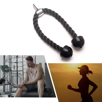 Lat Biceps Triceps Corzi Trage în Jos o Frânghie Cablu Atașament Mâner Sport Multigym Pentru Exercitii de Fitness de Formare Și Haltere 3