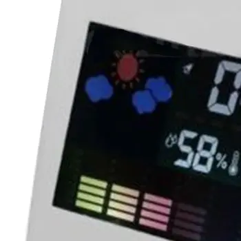 LCD Ceas Electronic de Proiecție Digital Ceas cu Alarma Snooze Vremea Termometru cu Display LED 3