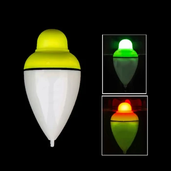 LED-uri Electronice de Pescuit Float cu apă Sărată de Mare de Rock din Plastic Flotoare de Pescuit Pești Luminoși Geamanduri Aborda Accesorii Burtă Mare Drift 3