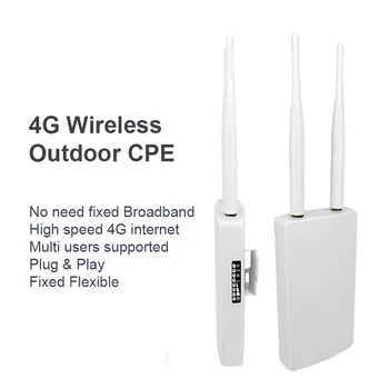 Mobil 4g router wi-fi deblocat CAT4 LTE Routere 4g router cu slot de sim 3G/4G Router WiFi pentru Camera IP de Exterior/de Acoperire WiFi 3