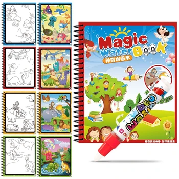 Montessori De Jucării Pentru Copii De Desen Apă Jucării Jucarii Pentru Copii Carte De Bord Jucării Educative Pentru Copii Carte De Magie Desen Carte De Colorat 3