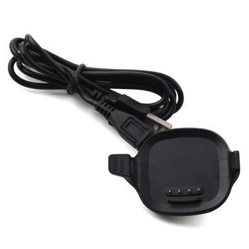 Noul USB Încărcător Stație de Andocare Leagăn Cablu de Linie pentru Garmin Forerunner 10/15 Ceas cu GPS 3