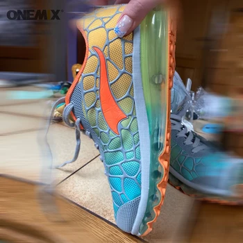 Onemix oameni Noi Rularea Pantofi Respirabil Sportive în aer liber de Mers pe jos Adidași, case de sport de încăltăminte într-curs plus dimensiune 35-47 3