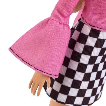 Original Păpuși Barbie Marca pink lady FXL44 Fashionista Papusa Fata Copii Cadou de Ziua Papusa bonecas Stil de Moda pentru Copii 3