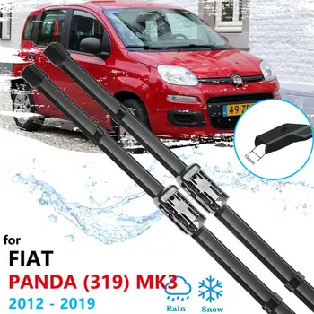 Pentru Fiat Panda 319 MK3 2012~2019 Masina stergatoarele Fata Geam Parbriz Parbriz, Accesorii Auto 2013 2016 2017 3