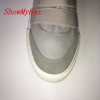 ShowMyHot Mens Panza Pantofi Bărbați scrisoare de înaltă Calitate Espadrile casual pantofi de mână-pictat graffiti student de moda pantofi 3