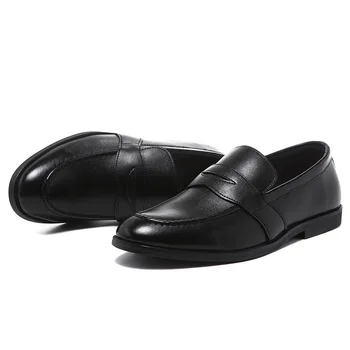 Toamna Barbati Pantofi Piele Barbati Pantofi Rochie de Lux, Oameni de Afaceri Oxfords Clasic Domn Pantofi 3