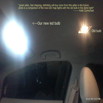 Transport gratuit 4buc/Lot auto-styling Alb Xenon Canbus PackageKit LED Lumini de Interior Pentru Opel Corsa C GSi 3