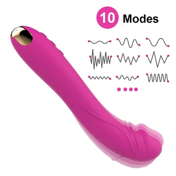 Vagin Stimulator Clitoris Masaj Masturbator Sex Produse pentru Adulti aparatul de Masaj Erotic Sex Produsele punctul G vibratoare Penis artificial 3