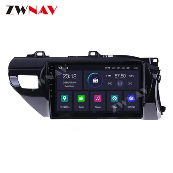2 din touch screen Android 10.0 Mașină player Multimedia Pentru Toyota Hilux RHD-2020 video audio stereo radio navi GPS unitatea de cap 4