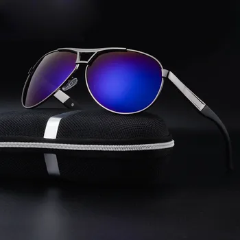 2019 Aviației Bărbați ochelari de Soare Polarizat Mercedes Design de Brand Oculos Aviador De Sol Masculino Soare Pahare Ray lunetă soleil homme 4