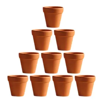 20buc Rosu Ceramice Ghiveci de Teracota Oală de Ceramică de Plantat Ghivece de Flori Suculente Pepinieră Vase de Mare Pentru Plante Meserii 4