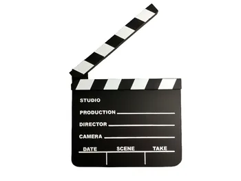31*28 20*18 cm dimensiune Mare Director de Scenă Video Clapperboard TV Film Clapper Board Film Ardezie Taie Propunerii de fundal de decor Acasă 4
