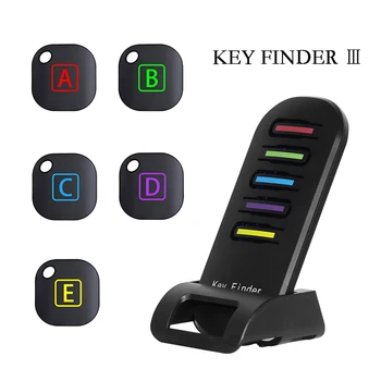 Advanced Wireless Key Finder Pet Tracker de la Distanță Cheie Localizare Telefon Portofele Anti-a Pierdut 5 receptoare și 1 doc DZGOGO 4