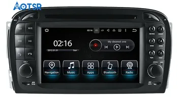Android 9.0 Masina CD Player DVD GPS Navigatie Pentru Mercedes Benz SL R230 SL500 fabricate intre 2001-2007, Autoradio Unitatea de Înregistrare Multimedia WIFI 4