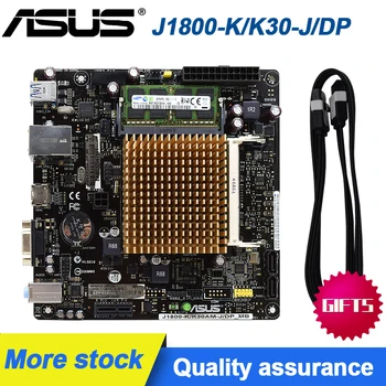 ASUS ITX J1800-K/K30-J/DP DDR3 4 GB 1333 1.35 V 17*17 Mini bord Integrat J1800 CPU dual-core DDR3 HDMI PC Placa de baza 4
