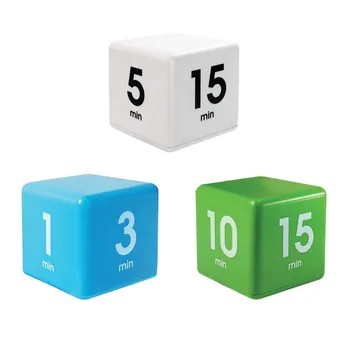 Bomboane de Culoare Cube Timer Bucătărie Miracolul Cube Timer 5/15/30/60 Minute de Gestionare a Timpului pentru Copii Timer Timer Antrenament 4