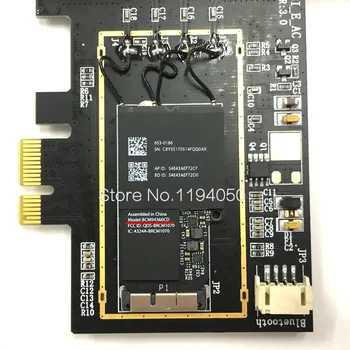 Broadcom BCM94360CD 1300Mbps Dual Band 2.4 G/5G 802.11 AC Desktop PCI-E placa Wireless PC-ul Wifi Adaptor Bluetooth 4.0 4