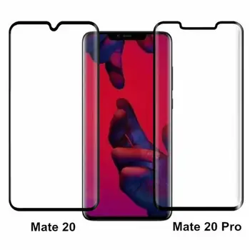 Complet Capacul de Protecție de Sticlă pentru Huawei Mate 30 Pro Tempered Glass Pentru Huawei Mate 20 Pro P30 Pro Mate 30 Pro Ecran Protector 4