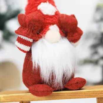 Crăciun fericit Lung Pălărie suedeză Santa Gnome Papusa de Plus Ornamente Minunat Elf Holiday Home Decor de Anul Nou Navidad 4