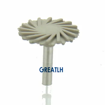 Dentare Lustruire Disc Kit Spiral Flex cu Perie de Freze pentru Compozite Ceramice Zirconiu Polisat Burghie Dentare 4