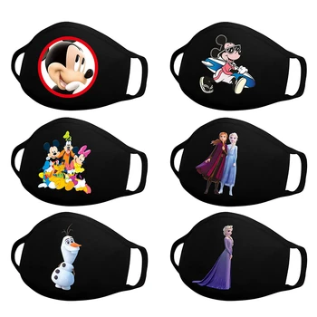 Disney Baby Masca Copii Printesa Congelate Bumbac Lavabile Refolosibile Masti Mickey Ochi De Desene Animate Pentru Copii Adult Fata De Gura Masca 4