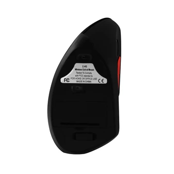 Ergonomic Mouse de Gaming 2.4 Ghz 1600 DPI Wireless mouse-urile Optice Mâna Dreaptă Verticală Mause cu Încheietura Restul Mouse Pad Pentru Laptop PC 4