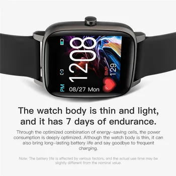 ESEED V98L Ceas Inteligent bărbați femei 1.4 inch ecran BT5.0 IP67 rezistent la apa smart watch sport fitness pentru apple telefon android ceas 4