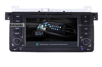 FIERBINTE ! HD ecran tactil 1 din 7 inch Android 10 car dvd player pentru BMW E46 M3 Cu Wifi 3G GPS Bluetooth Radio RDS volan 4