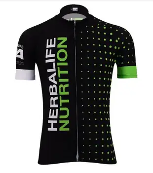 Herbalife Echipa Pro Cycling Jersey pentru Barbati Respirabil Pad Gel Top Herbalife Maneca Scurta, Haine de Ciclism Biciclete Uzura 4