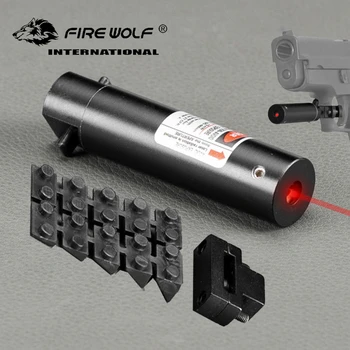 Lupul de foc Tactice Punct Roșu Roșu Mini Laser Cu Coada Comutare domeniul de Aplicare de Vanatoare Optica Mini Red Dot Vedere cu Laser 4