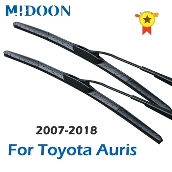 MIDOON Hibrid Lamele Ștergătoarelor pentru Toyota Auris Europa modelul Fit Cârlig Brațele Model An din 2007 până în 2018 4