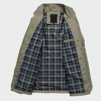 Moda Subțire Jachete Barbati Hot Sell Casual Uzura coreean Confort Canadiană Toamna Palton Necesar de Primăvară pentru Bărbați Haina M-5XL ML091 4