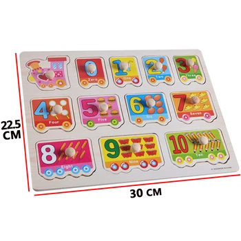 Montessori din Lemn Scrisoare Alfabet Puzzle Sudoku pentru Copii Copii de Învățare de Învățământ Pazzle Jucărie Puzzle Joc Puzzel Dropshipping 4
