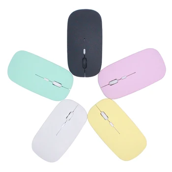 Mouse-ul fără fir Bluetooth Reîncărcabil Mouse de Calculator fără Fir De 2,4 GHz Adaptor USB Mouse USB Mouse-ul Home Office Pentru PC, Laptop 4