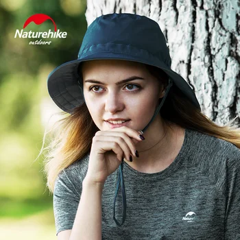 NatureHike factroy vinde în aer liber, Drumeții Travlling Sportive și de pescuit de Vară de protecție Solară Pălărie mare streașină umbrire rapidă uscare la soare capace 4