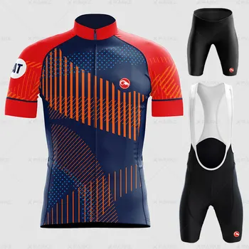 Noi 2020 Ciclism Jersey set Drum Mountian Ciclism Îmbrăcăminte set MTB Biciclete Sport Costum de Haine de Ciclism Set Pentru Mans 4