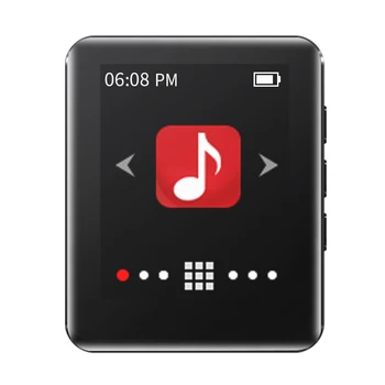 Noi RUIZU metal Bluetooth MP3 player touch screen full built-in difuzoare radio de înregistrare e-book redare video 4