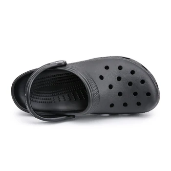 Noua Moda Pantofi Respirabil Femei Sandale De Plaja Doamnelor Acasă Gol Afară Casual În Aer Liber Rezistent La Apa Papuci Apartamente Croc 4