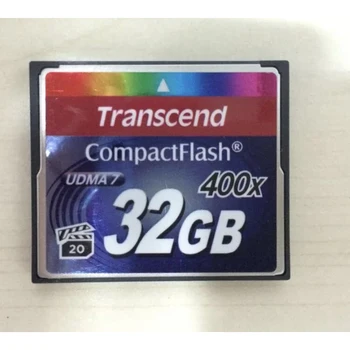 Original Transcend 400X Card CF Reală Capacitate de 32GB Profesionale Carduri de Memorie Compact Flash Pentru Camera foto DSLR HD Video 3D 32G 4