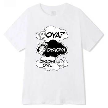 Oya Oya Oya Haikyuu T-Shirt Kuroo Anime Maneci Scurte Harajuku Moda Hip-Hop, T-shirt, Blaturi Unisex 4