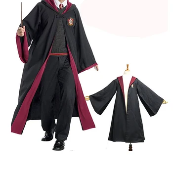 Potter Magic Mantie Cosplay Costum de Haine pentru Copil Adult Cu Eșarfă Potter Ropa Pelerina Halloween Petrecere Rochie Fancy Anime Costum 4