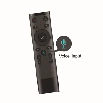 REDAMIGO 2.4 G Wireless Air Mouse Giroscop de Control Vocal de Detectare Universal Mini Tastatura de Control de la Distanță Pentru PC, Android TV Box 4
